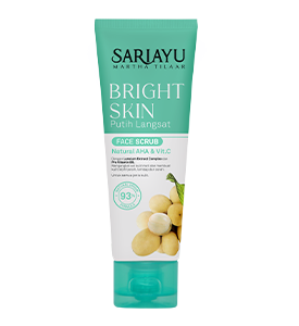 Bright Skin Putih Langsat Face Scrub 75 g